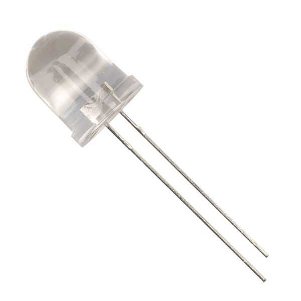  10mm Şeffaf Sarı Led