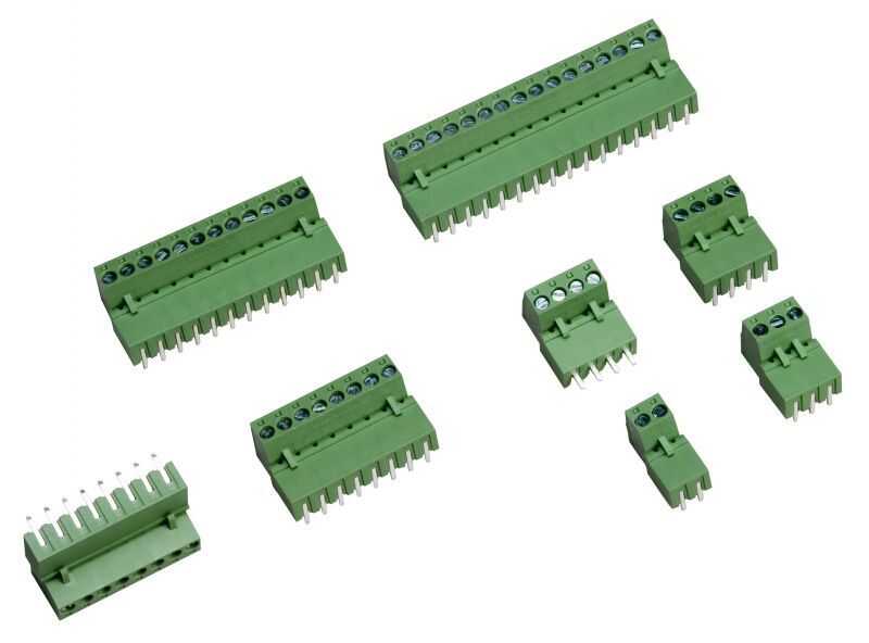  11 Pin 3.81mm Dişi Geçmeli Yeşil Klemens