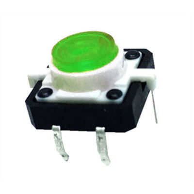  12x12 Yeşil Led Işıklı Tact Switch