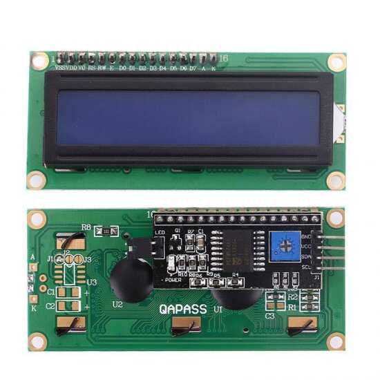  2x16 Mavi Lcd Display I2c Modüllü