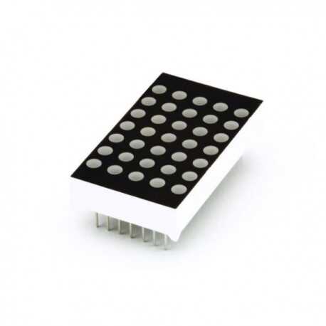  5x7 Dotmatrix Anot (52x33mm) 5mm Led - Kırmızı