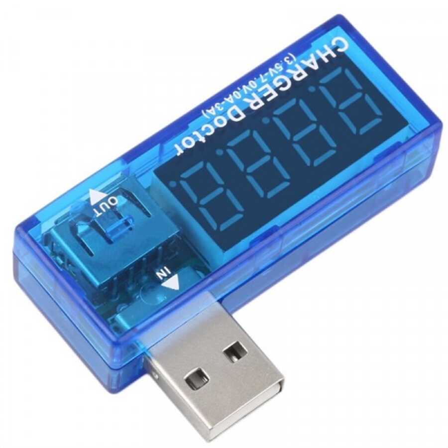  Usb Akım Ve Gerilim Göstergesi